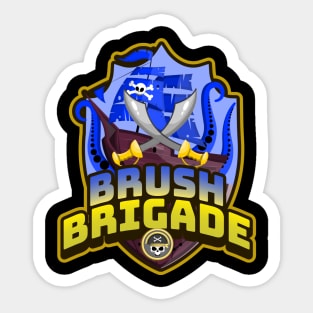 Brush Brigade Baby Sticker